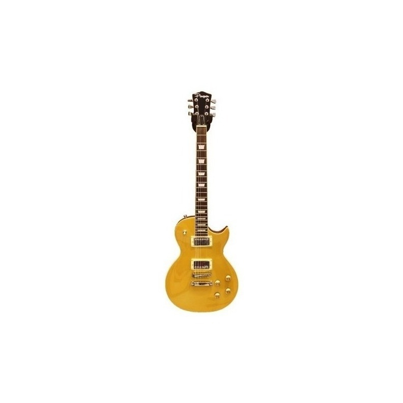 Guitarra Electrica Tipo Les Paul Parquer Dorada Lp Gd Icbc Mall