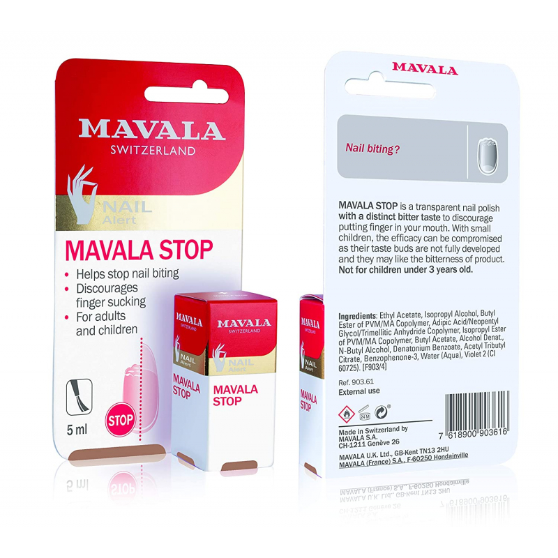 Mavala Stop Para No Morderse Las Uñas Adultos Y Niños 5ml - ICBC Mall