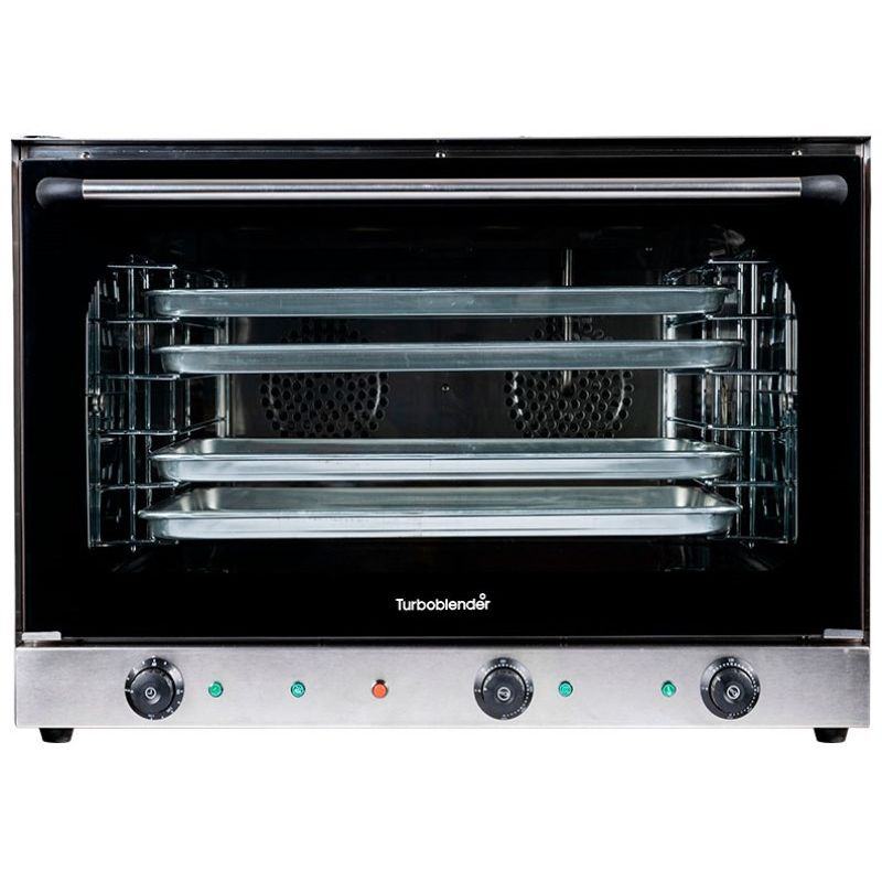 Horno Eléctrico Convector TB-HCON4P PLUS 86 Litros 2200W TURBOBLENDER ...