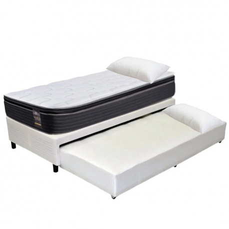 Somier Divan Cama Carro 90 X 190 Colchon King Koil Finesse