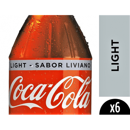 Coca Cola Zero 3 litros x6