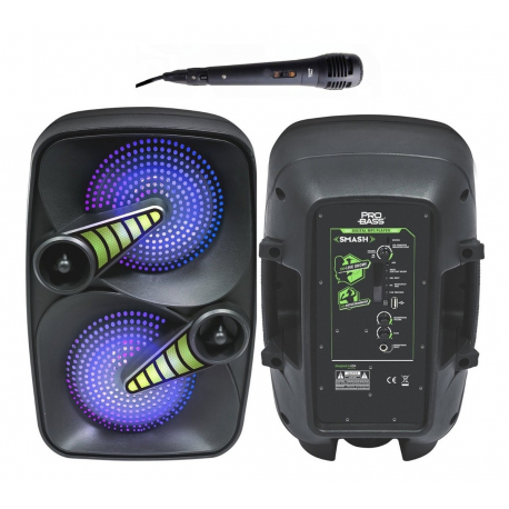 Combo Karaoke Microfono + Cable + Parlante Amplificador 10w