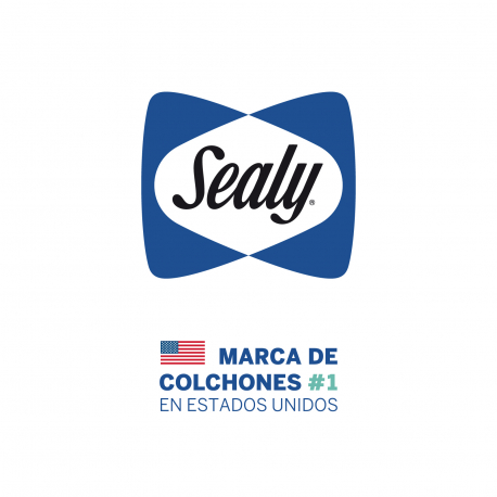 Colchón King Resorte Pocket Sealy Quartz (200x200) en SommierCenter