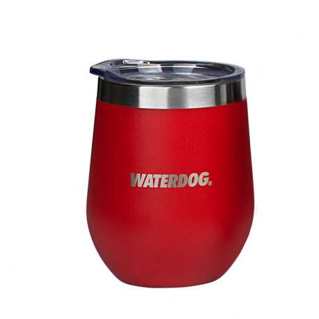 Vaso Térmico Waterdog. Acero Inox .450cc - Hermético - Grafito