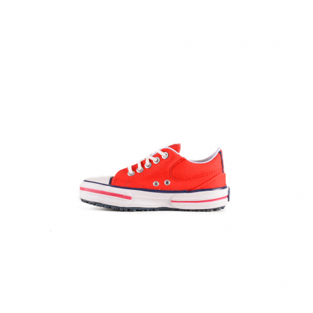 Zapatillas topper discount de lona rojas