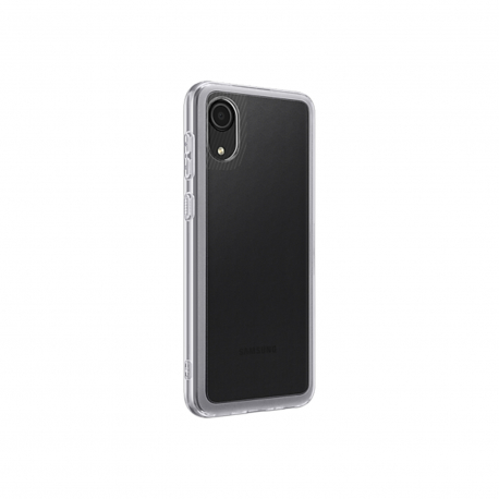 Funda Samsung Soft Clear Negro para Galaxy A22 5G - Funda para teléfono  móvil