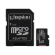 MEMORIA SDHC MICRO 256 GB KINGSTON - CANVAS SELECT PLUS CADAPT (SDCS2256GB)