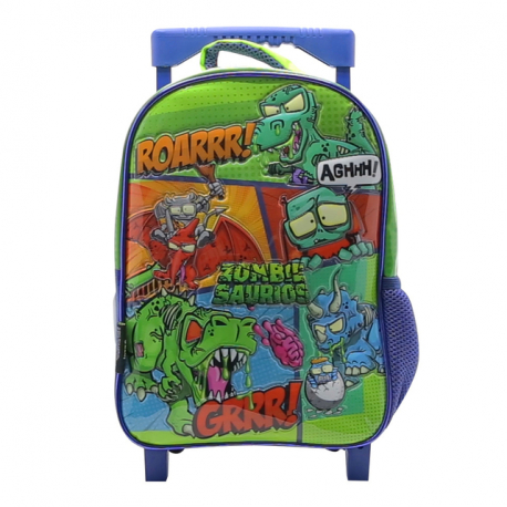 Mochila Escolar C Carrito Zombie 12