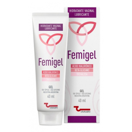 Femigel Gel Hidratante Vaginal Lubricante Ã Ntimo 40ml - ICBC Mall