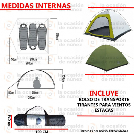 Carpa Waterdog Dome II