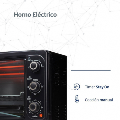 Horno Eléctrico 17 lts UC-17 - Ultracomb