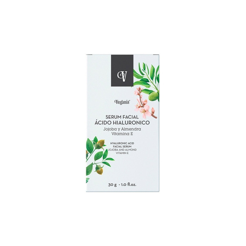 Veganis Serum Facial Acido Hialuronico Jojoba Y Almendra 30g ICBC Mall
