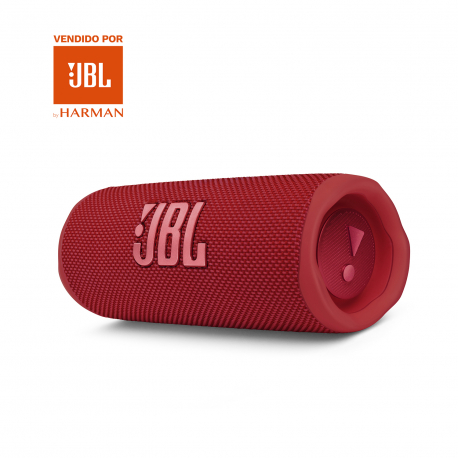 Altavoz inalámbrico  JBL Flip 6, Resistente al agua, RMS 10 W , Bluetooth,  Hasta 12 h, Rojo