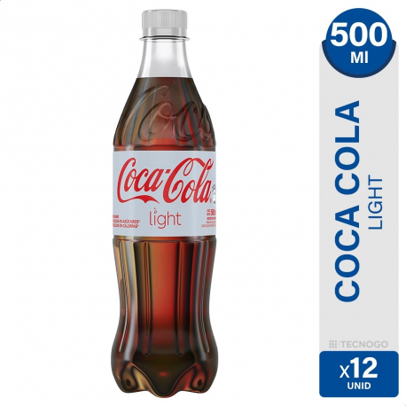 Gaseosa Coca Cola Light 500 Ml Botella