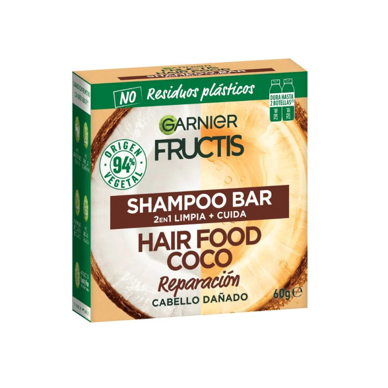 Shampoo En Barra Garnier Fructis Hair Food Coco 60 gr ICBC Mall