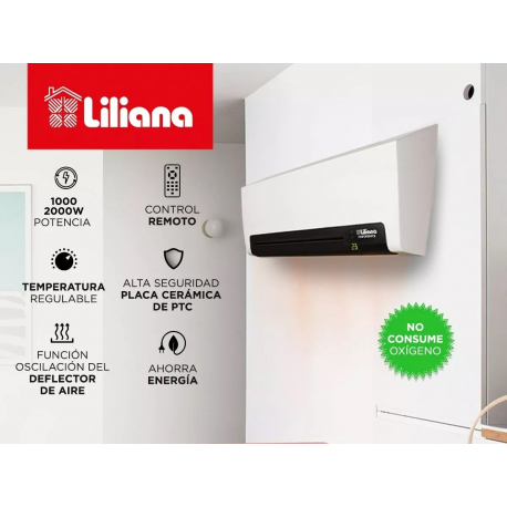 Calefactor Liliana De Pared Tipo Split Con Turbina - ICBC Mall