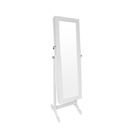 Espejo joyero blanco 150x41x9 cm