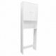 Mueble sobre inodoro blanco