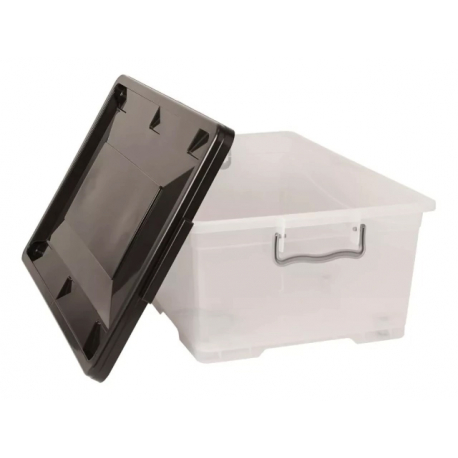 Caja Organizadora Apilable Plastico 55 Litros 62 X 40 X 33cm - ICBC Mall