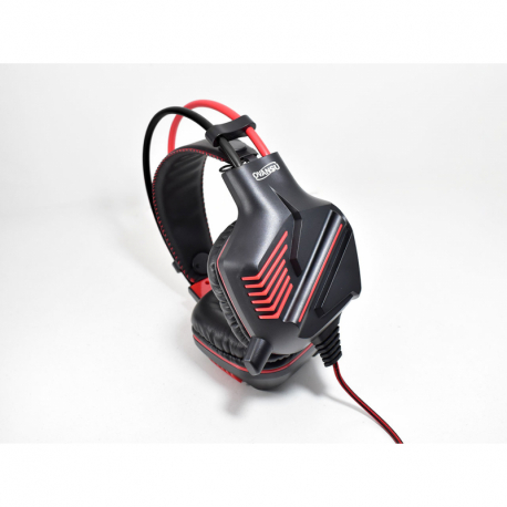 Auricular Nisuta Gaming Bluetooth/Cable con Led y micrófono