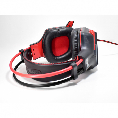 Auricular Nisuta Gaming Bluetooth/Cable con Led y micrófono