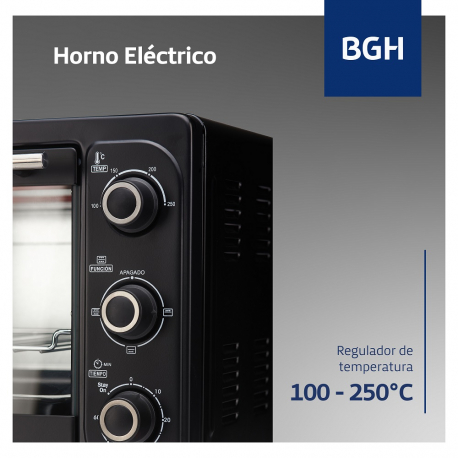 Horno Eléctrico BGH 30 litros BHE30M19N