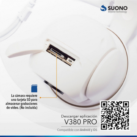 Cámara IP Domo Wi-Fi Suono L8G23712 AYV152