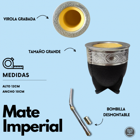 Set Matero Kit Completo Bolso Pro Mate Imperial Termo Litro 10 - ICBC Mall