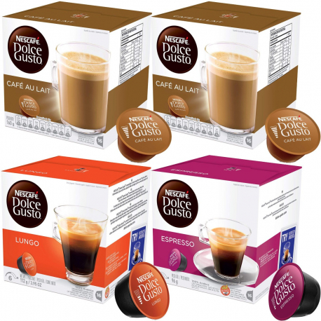Pack Degustación Café con Leche Compatibles Dolce Gusto® 60