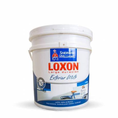 Loxon látex exterior larga duración 10 lts