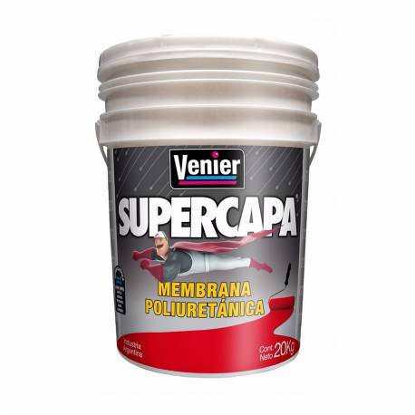 Supercapa Venier Impermeabilizante para Techos Verde 20 kg