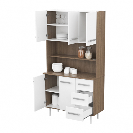 Mueble Aparador Organizador Cocina Vajillero Mosconi